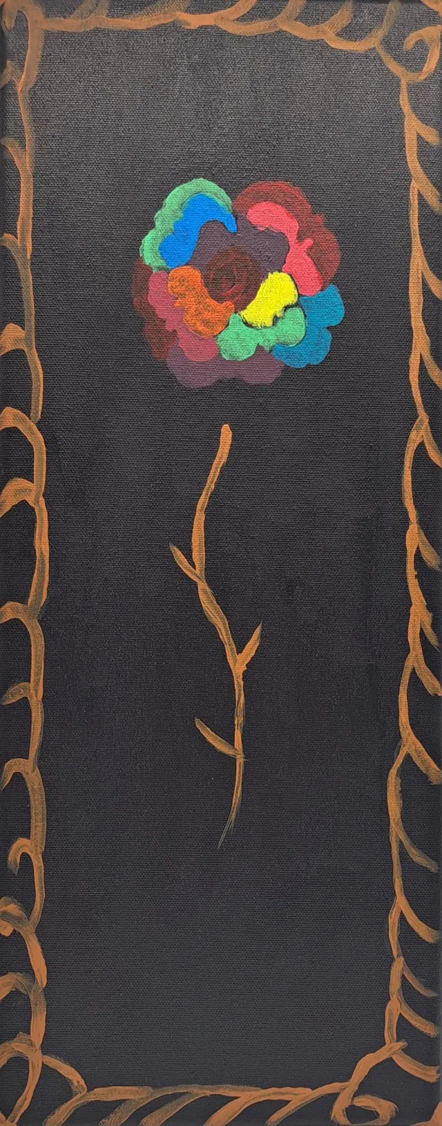 'le de coloré rose" Art