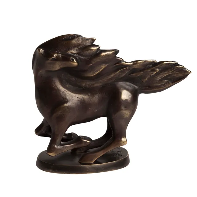 "Horse" Figurative Bronze Sculpture
