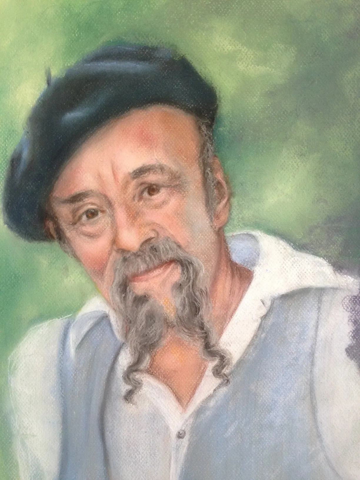 portret van Ilja Gort in Pastel · 2019 · 50×60 cm