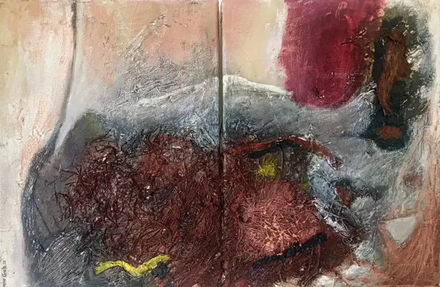 The Dream of The Tree - Diptych 2.(30x40 cm)