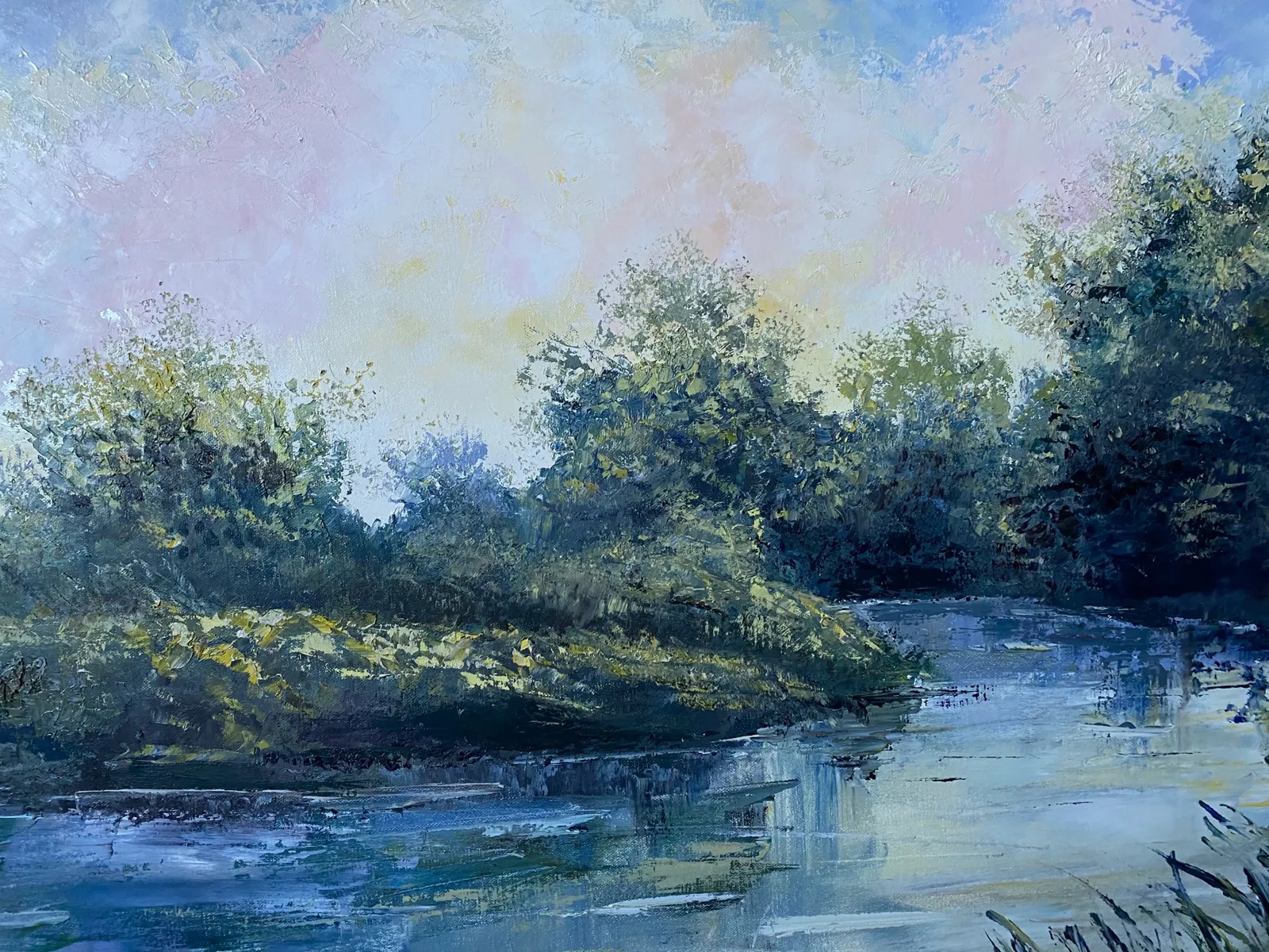 Reedland 1 · 2015 · 100×80 cm