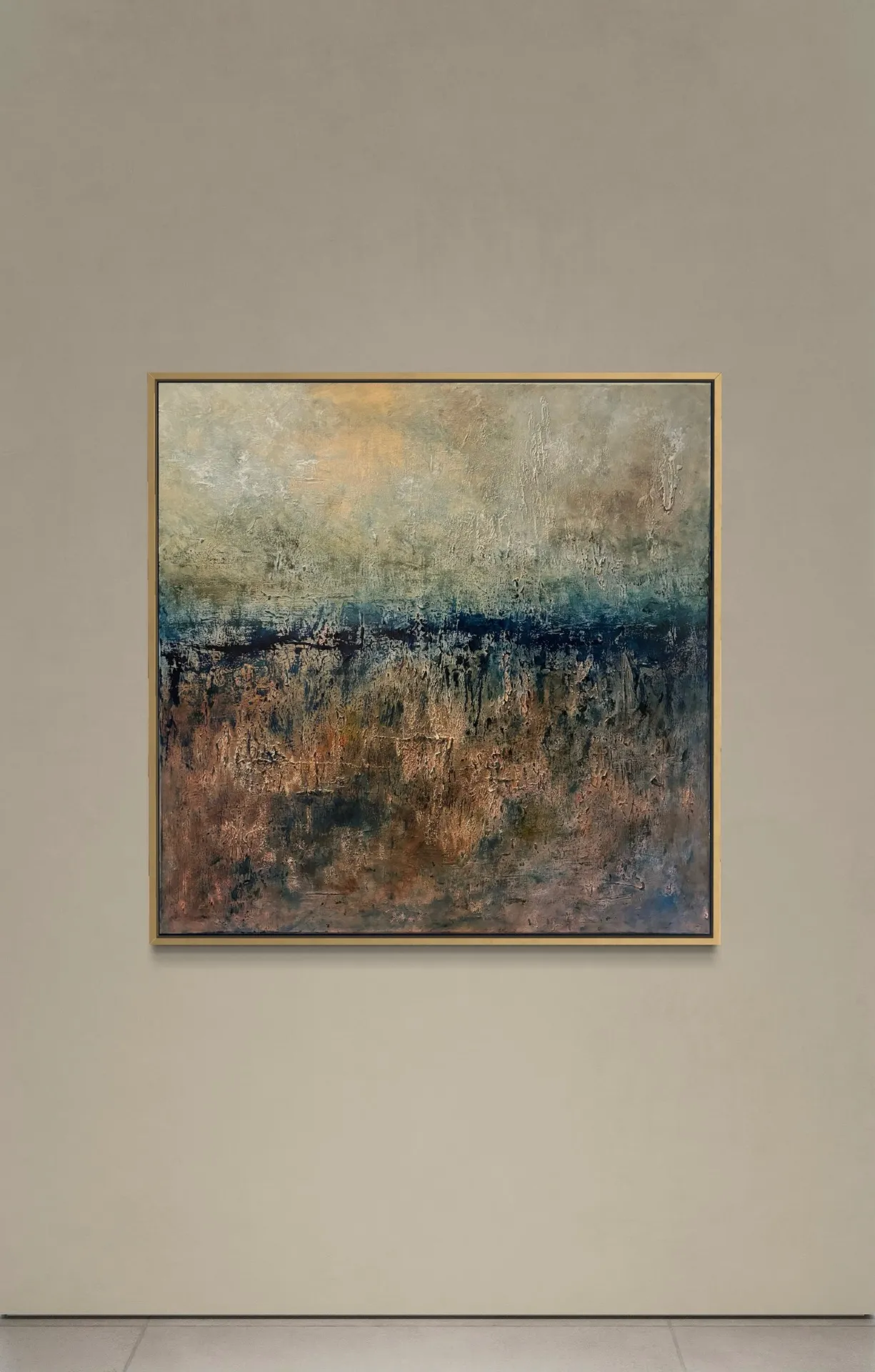 Landscaping April · 2024 · 90×90 cm