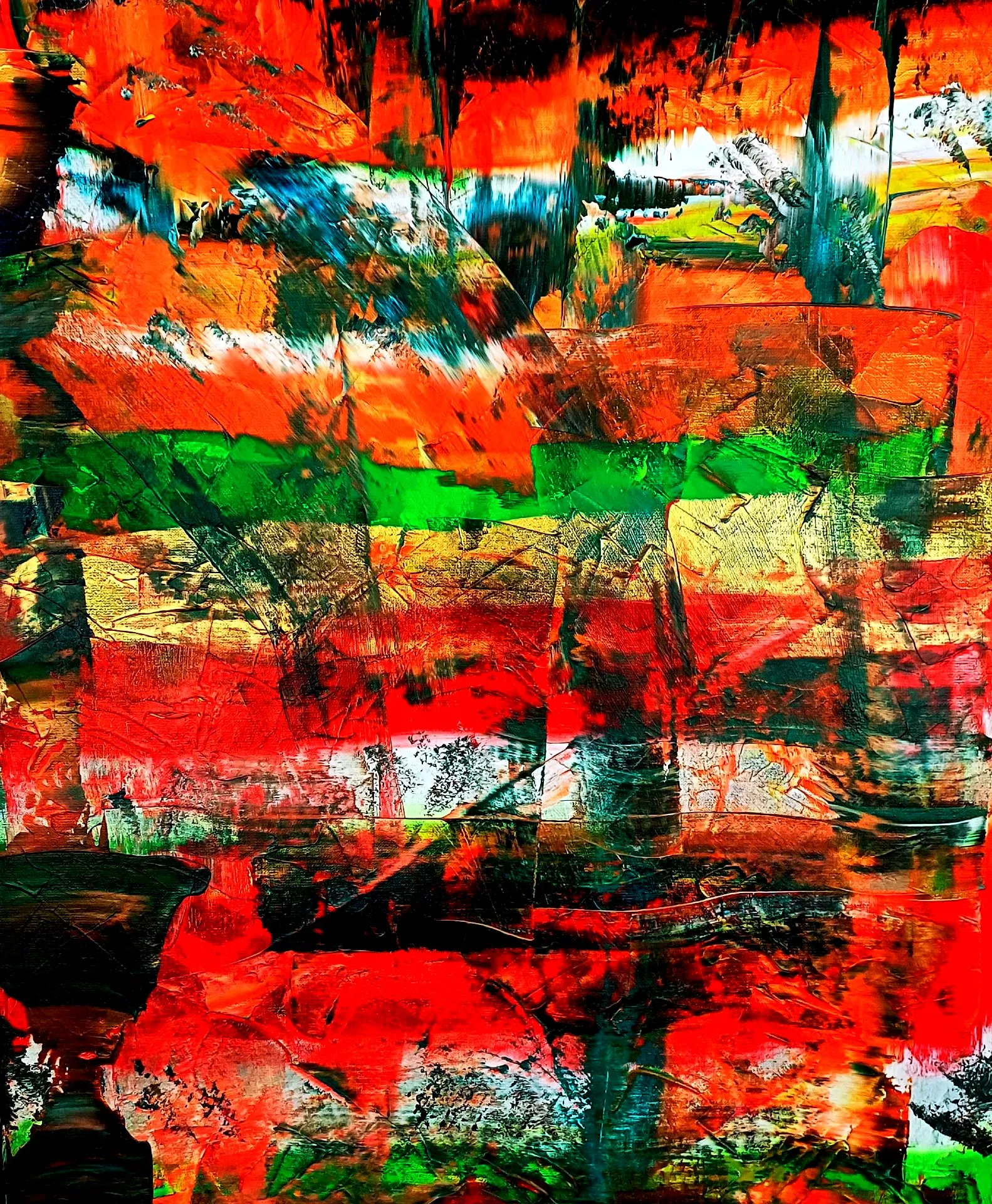 Abstract1 · 2023 · 80×60 cm