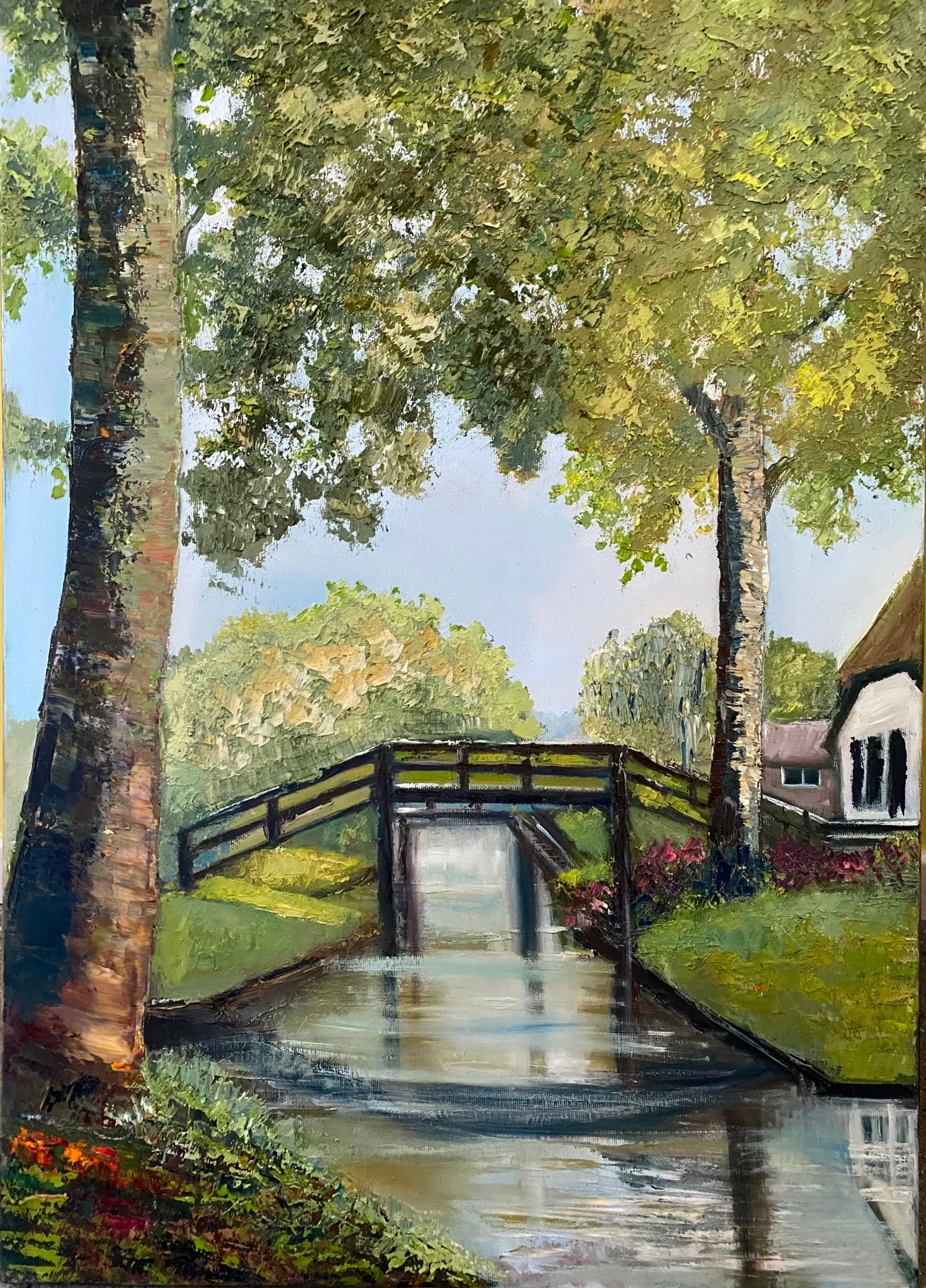Giethoorn, the Venice of the North · 2017 · 50×70 cm