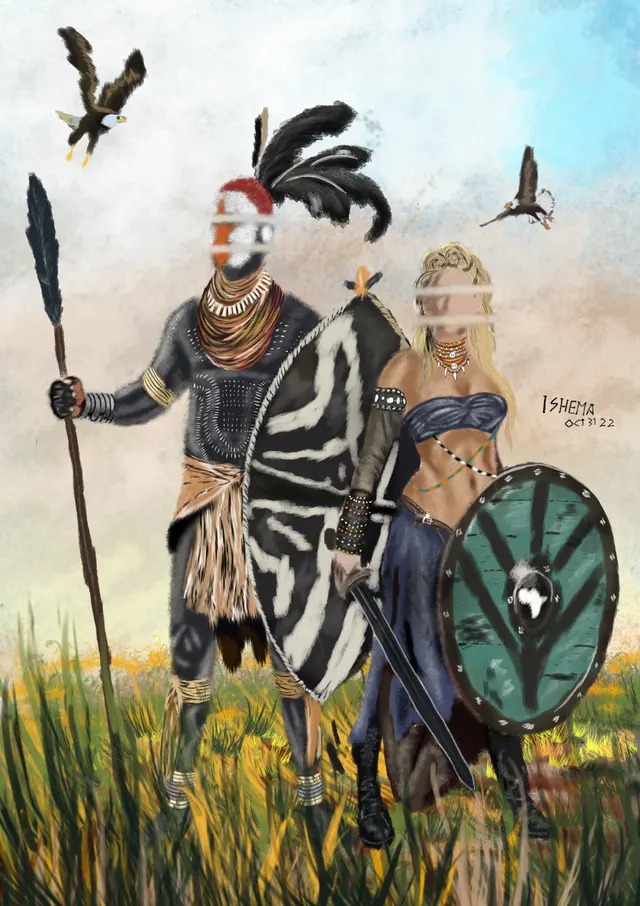 A Viking and Kushite Alliance
