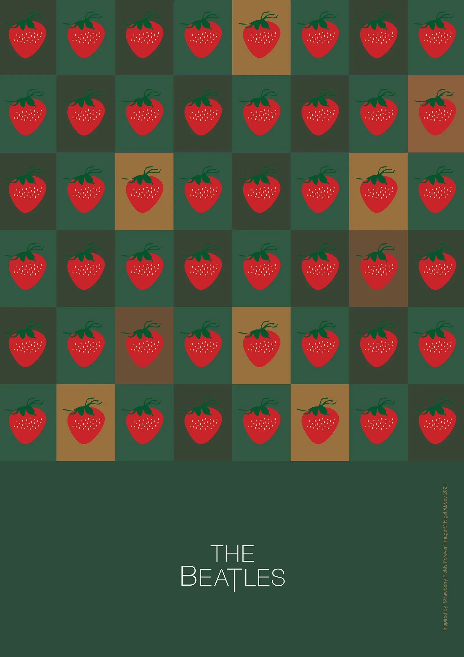 Strawberry Field Forever · 2020 · 59.4×84.1 cm
