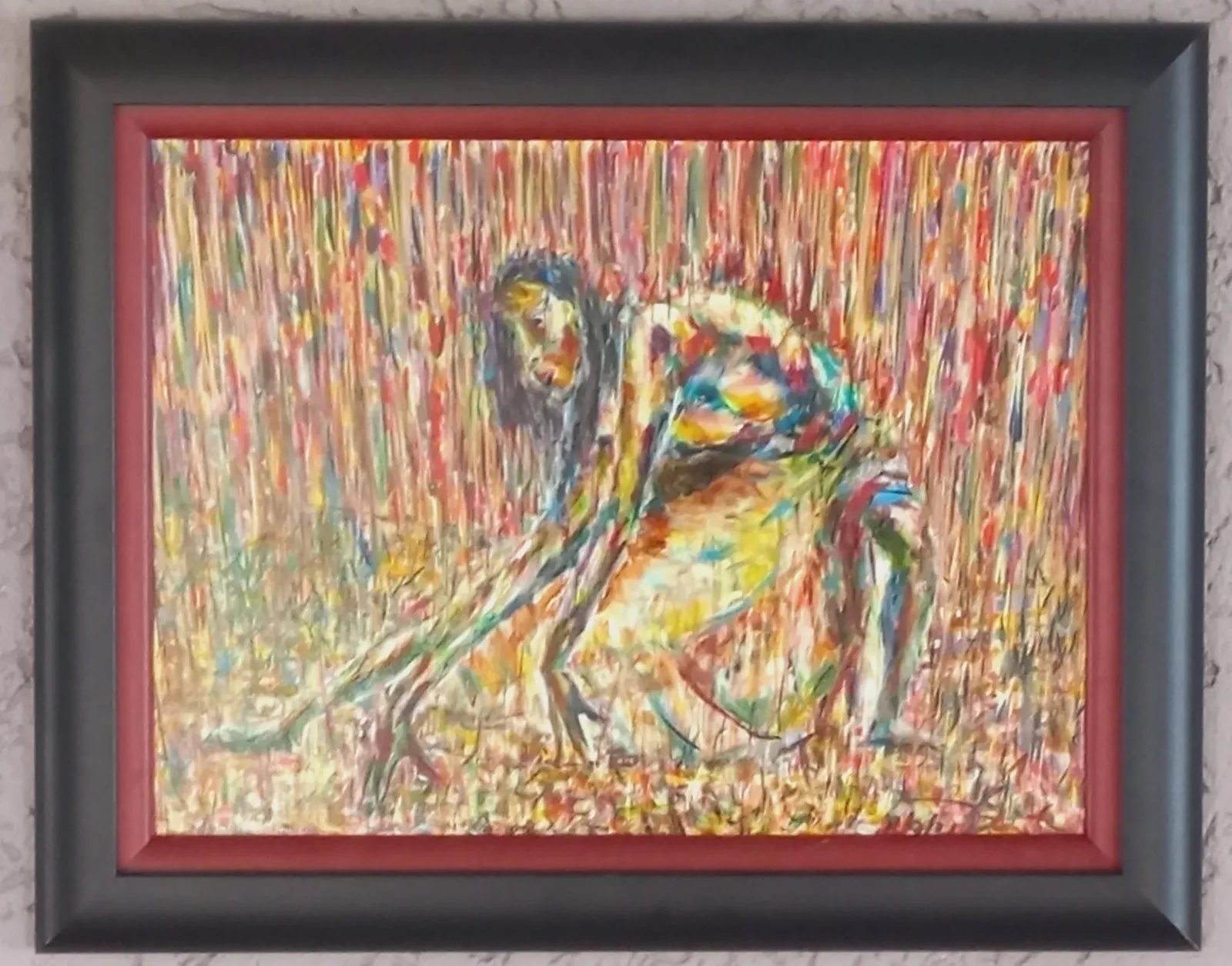 Op de tast · 2021 · 40×30 cm