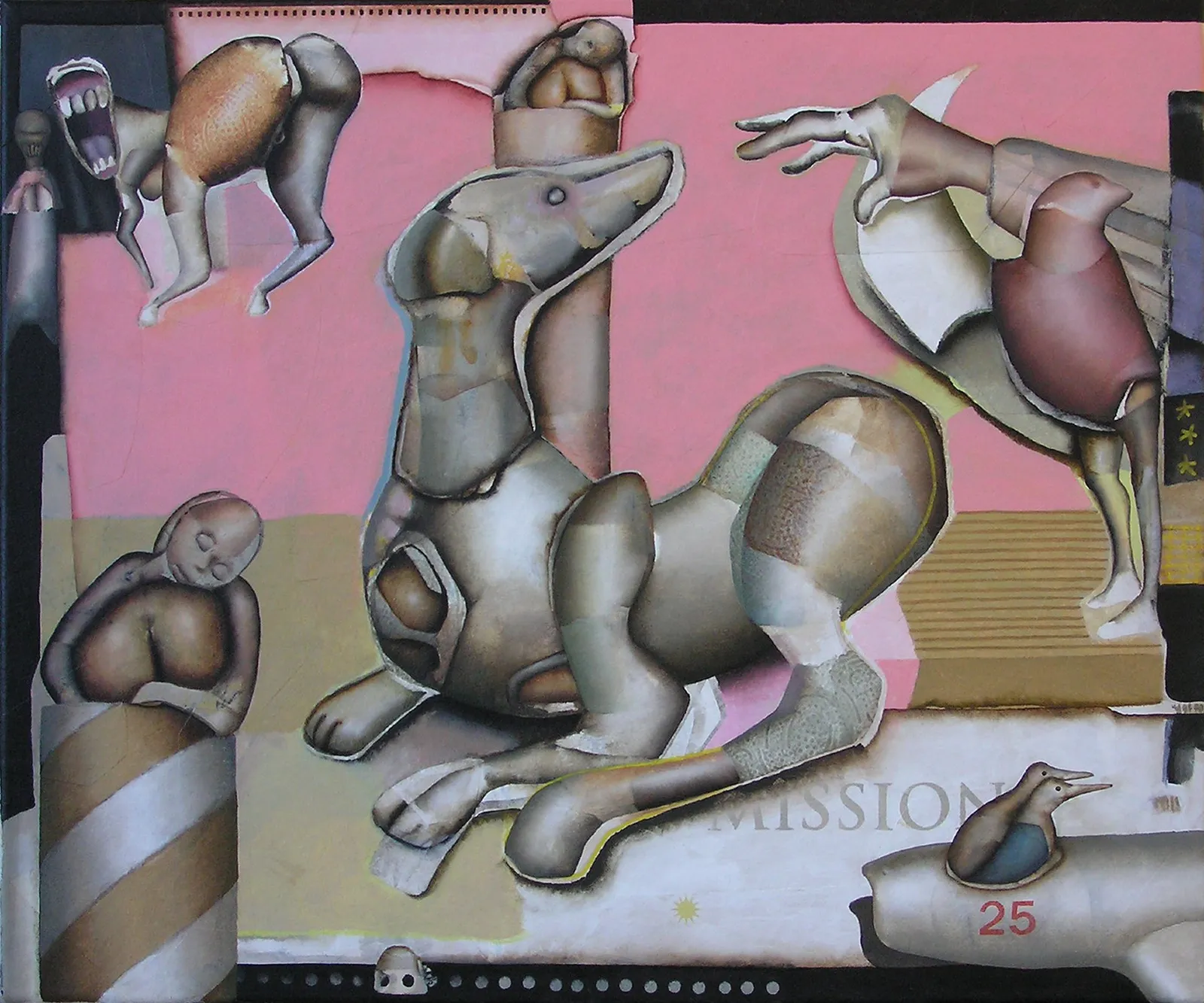 Encore un Chien · 2022 · 60×50 cm