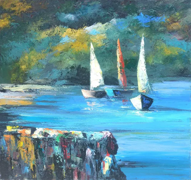 Sailboats in Repose