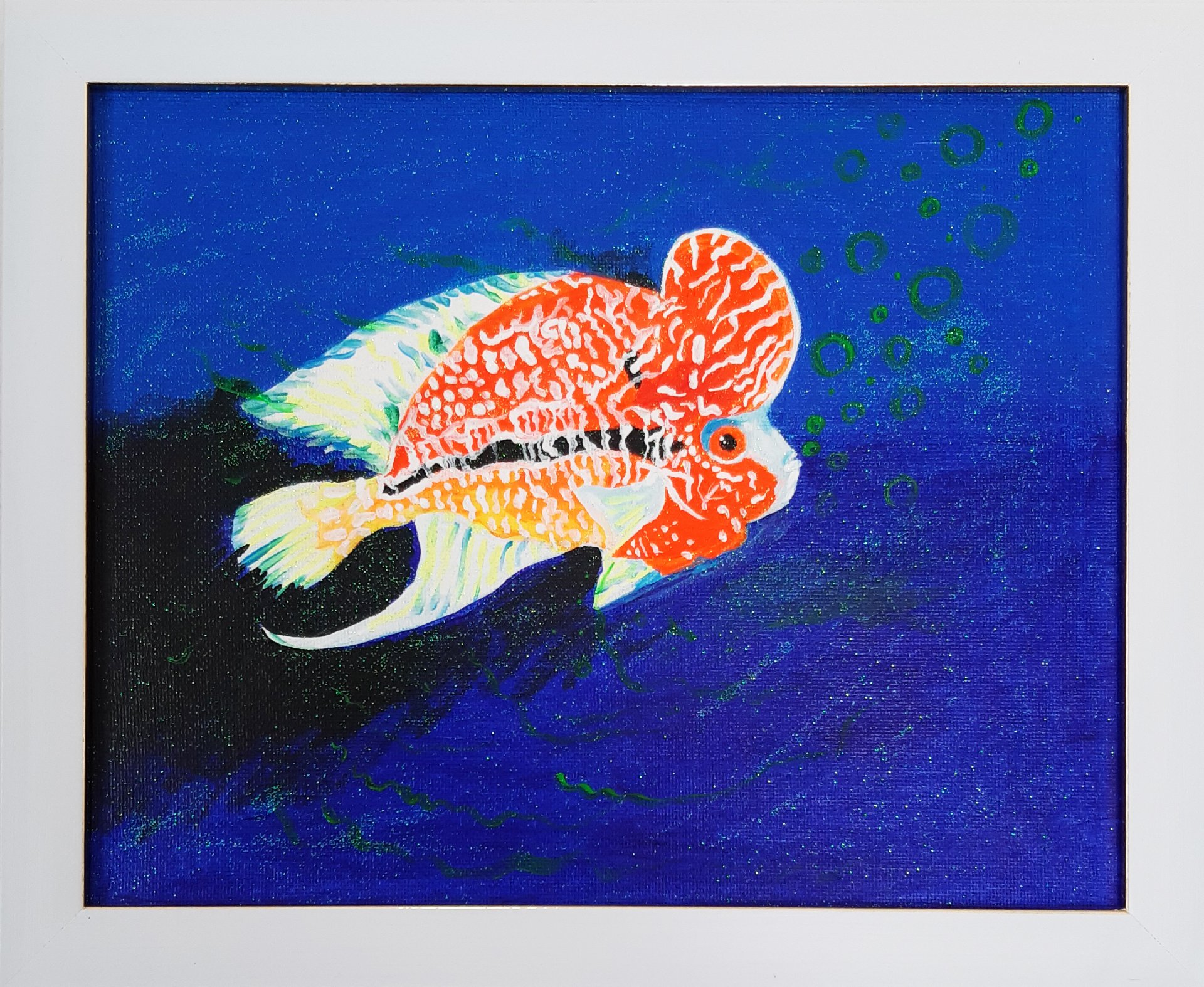 CRISTALLO GOLD ,Lucidato Starlit ,Fish gold -orange