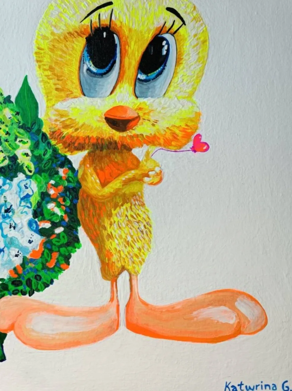 Tweety Boss — Katwrina Golban, paper — 4