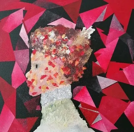 "Blood Diamonds, Self Portrait"
