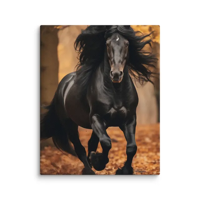 A Brush with Freedom Rustic Wildlife Photorealistic Digital Artwork Wall Art Print