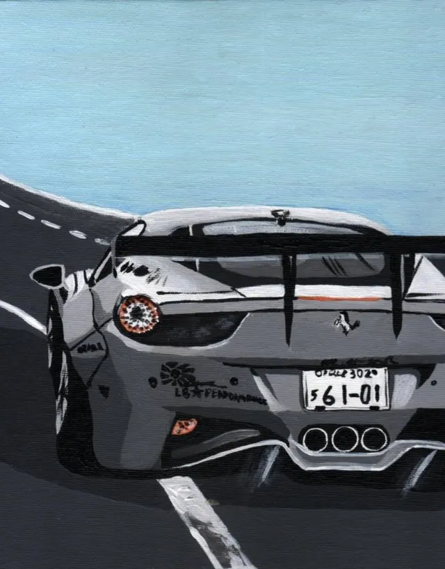 Car Ferrari sport 458 Italy