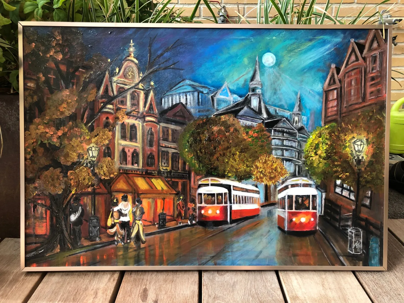Embassy Avenue (framed) — 2