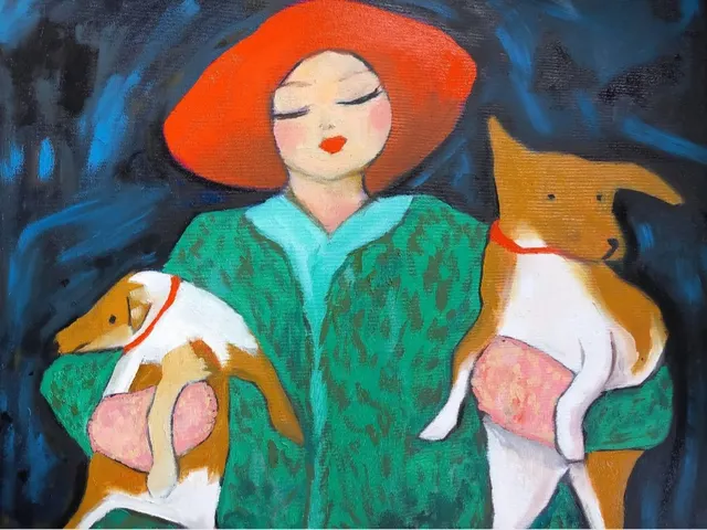 Dog lady