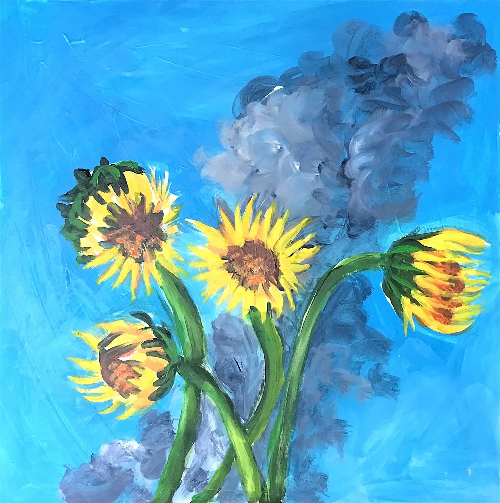 Blooming Anyway · 2022 · 30.5×30.5 cm