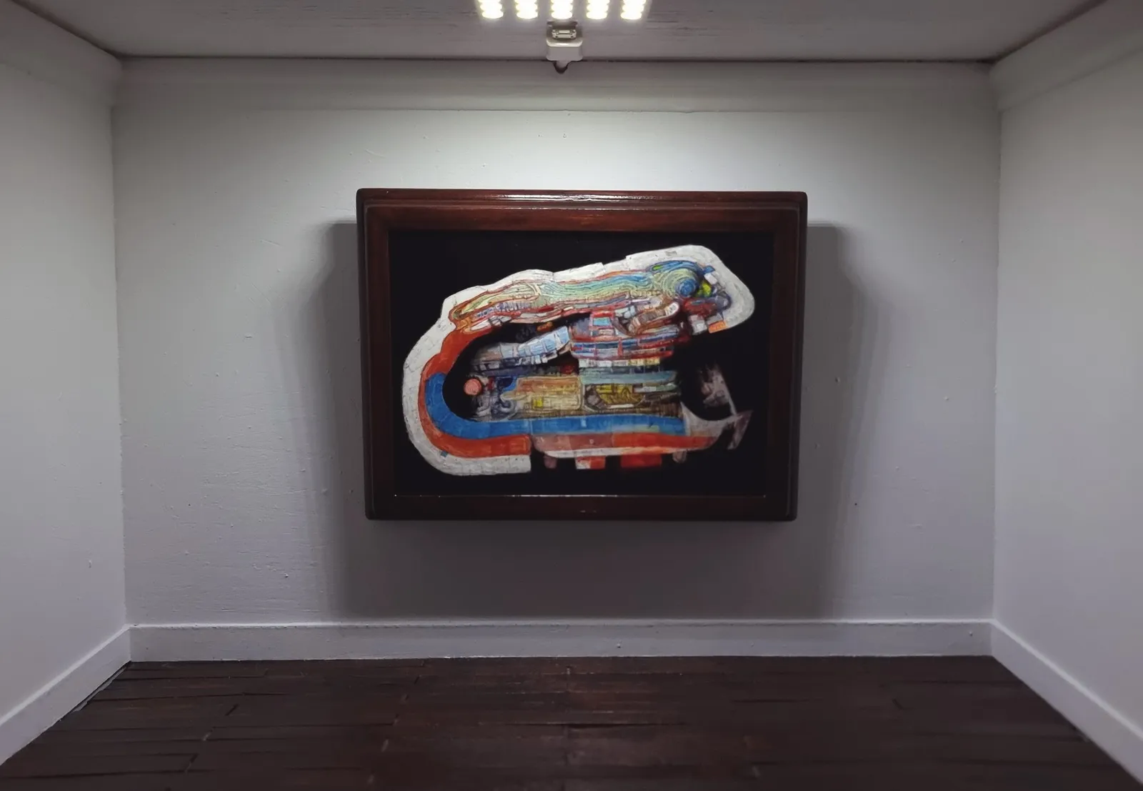 Craft I — Paschal Lawton, oil, acrylic, wood, card — 4