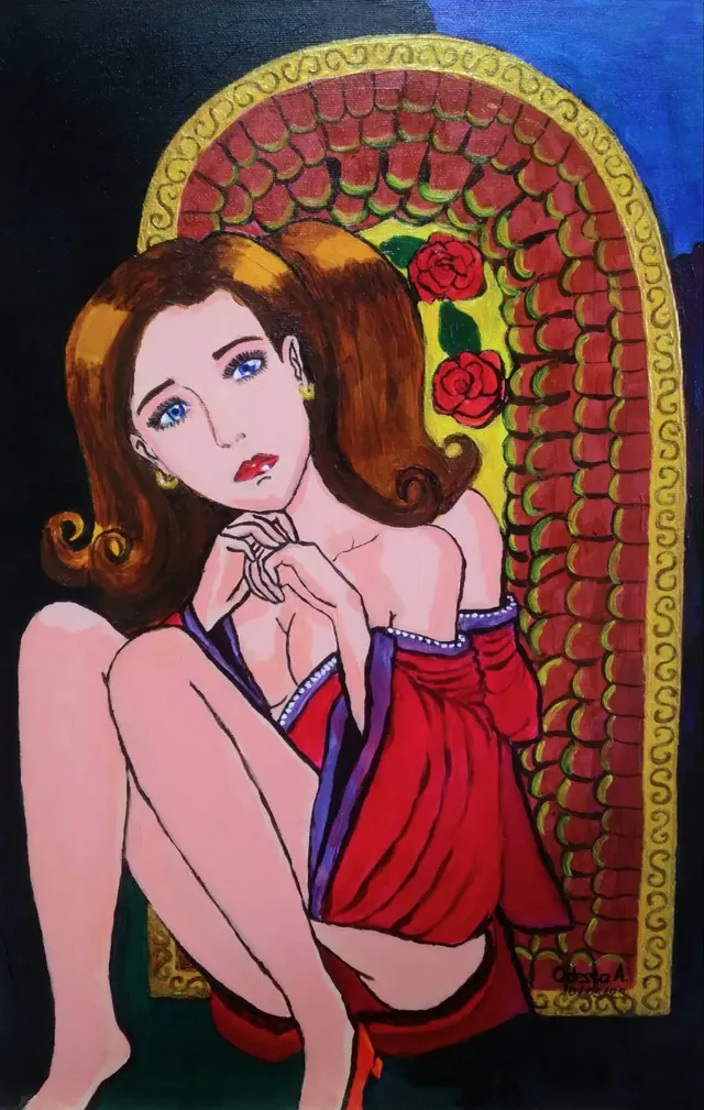 Woman In The Mirror