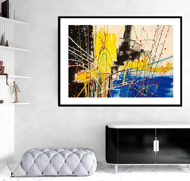Dam Domido - Life is energy - 150 x 100 cm