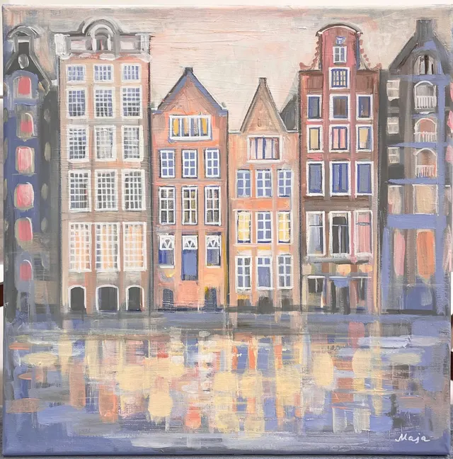 Damrak in Amsterdam