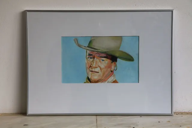 "The Human condition"  Colored Pencils on Paper 22.8 X 38.8 cm, frame 50 X 70 cm, 2018 ©