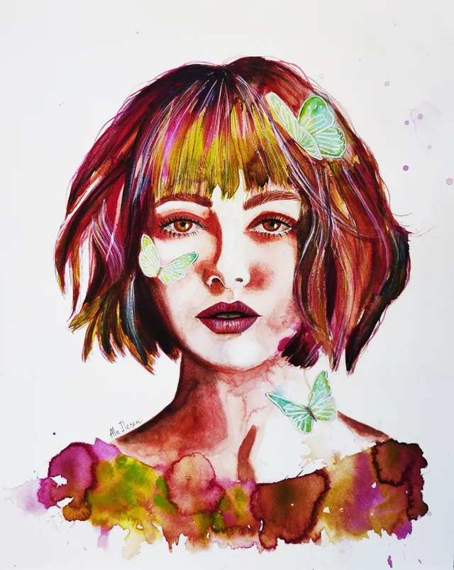 Butterfly kisses