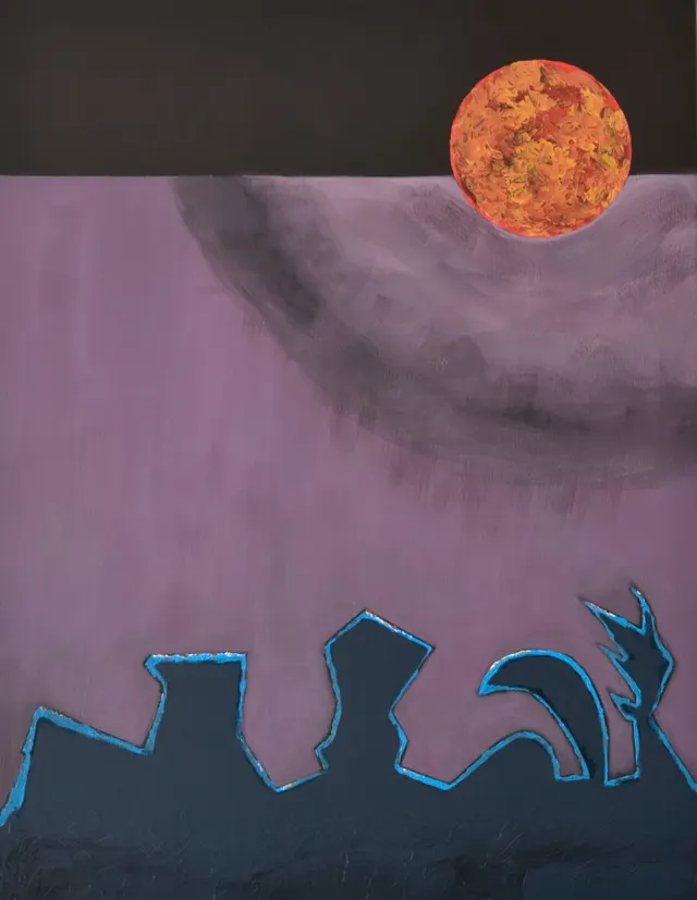 City Under the Red Moon