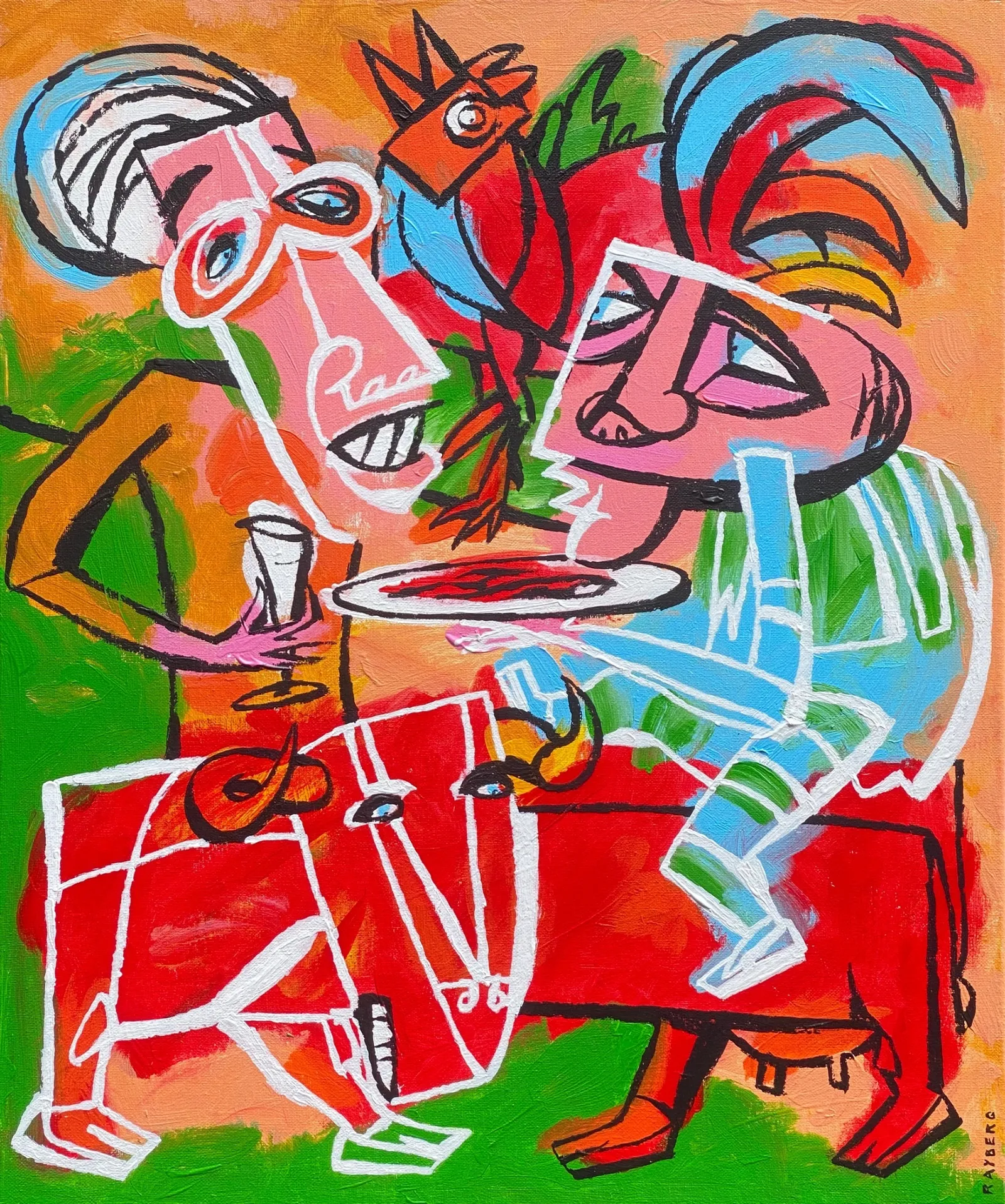 Pasta · 2020 · 50×60 cm
