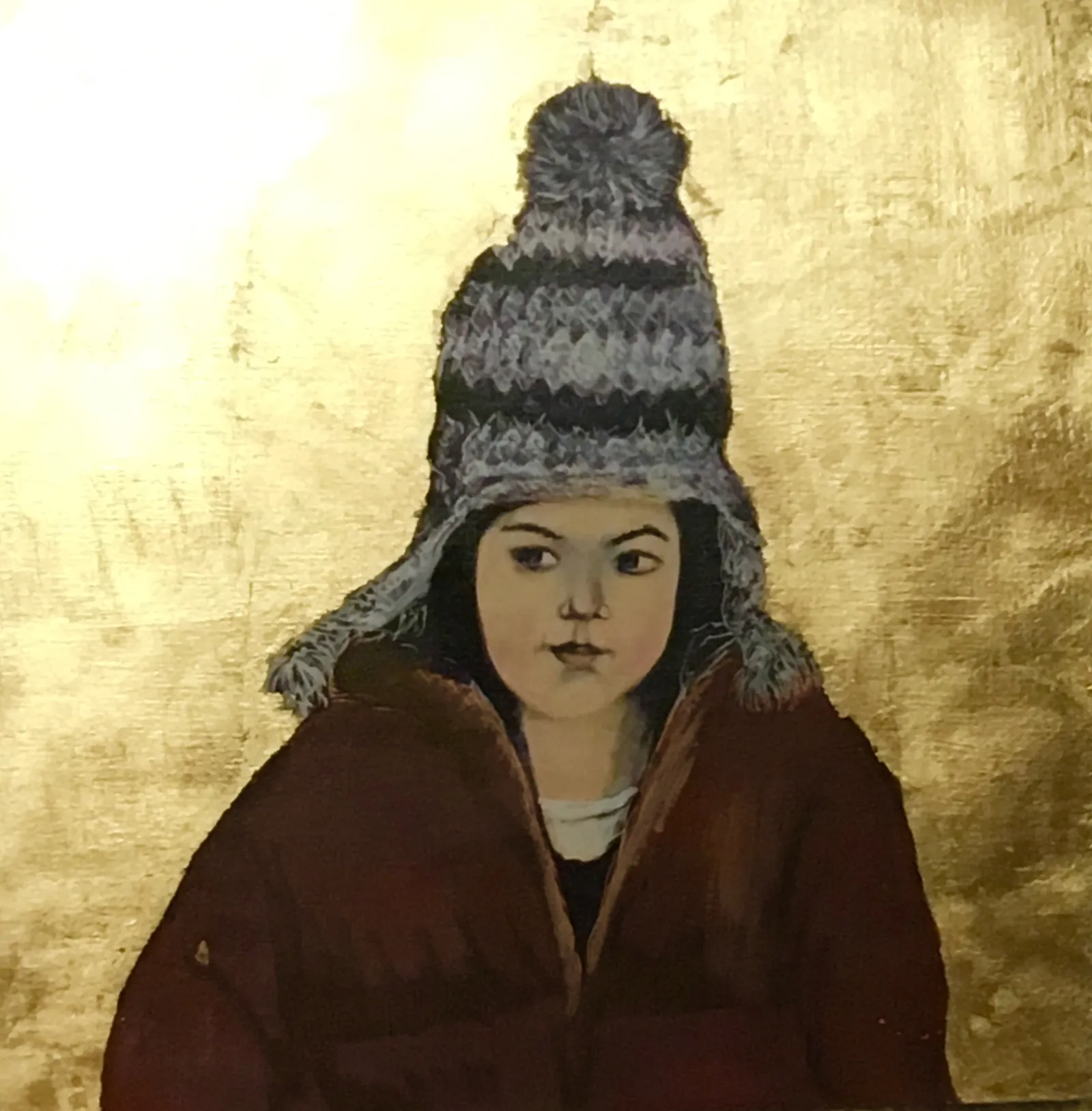 One of us 7 · 2015 · 70×70 cm