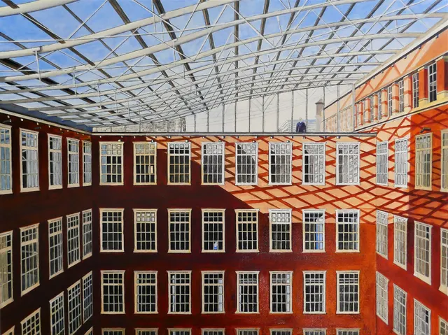 The Glass Covered Atrium