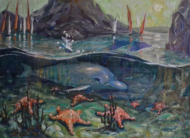 Slice of the sea.