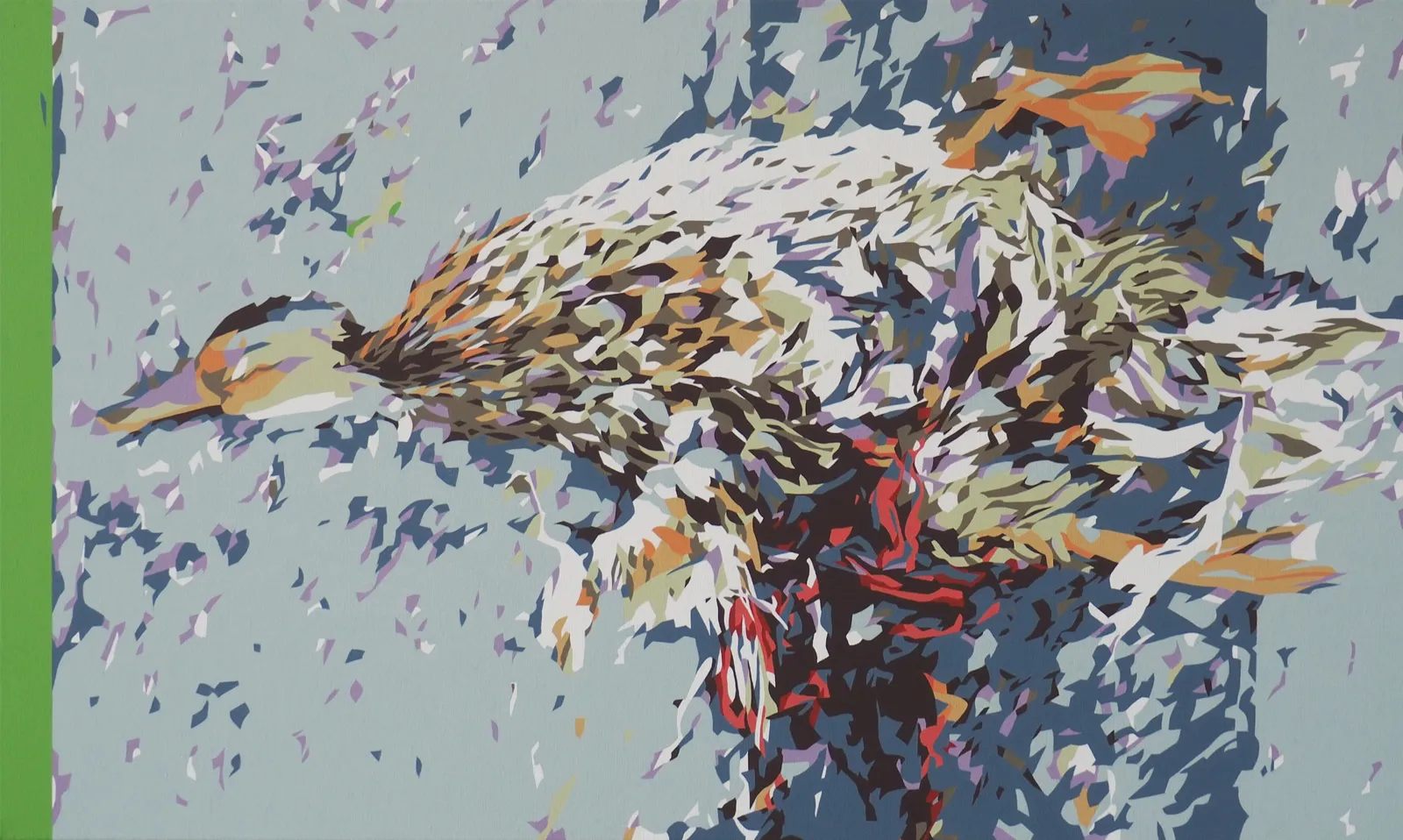 eend · 2019 · 100×60 cm
