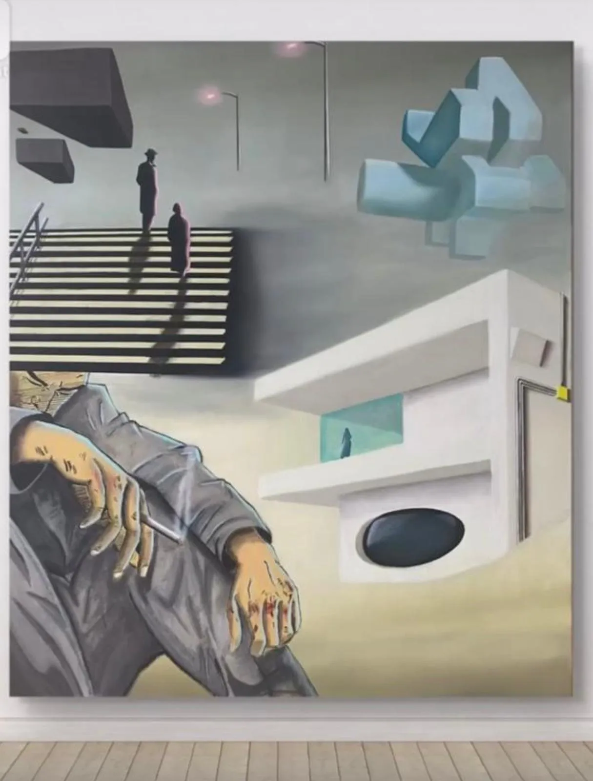 "End of Youth" Part III · 2021 · 120×140 cm