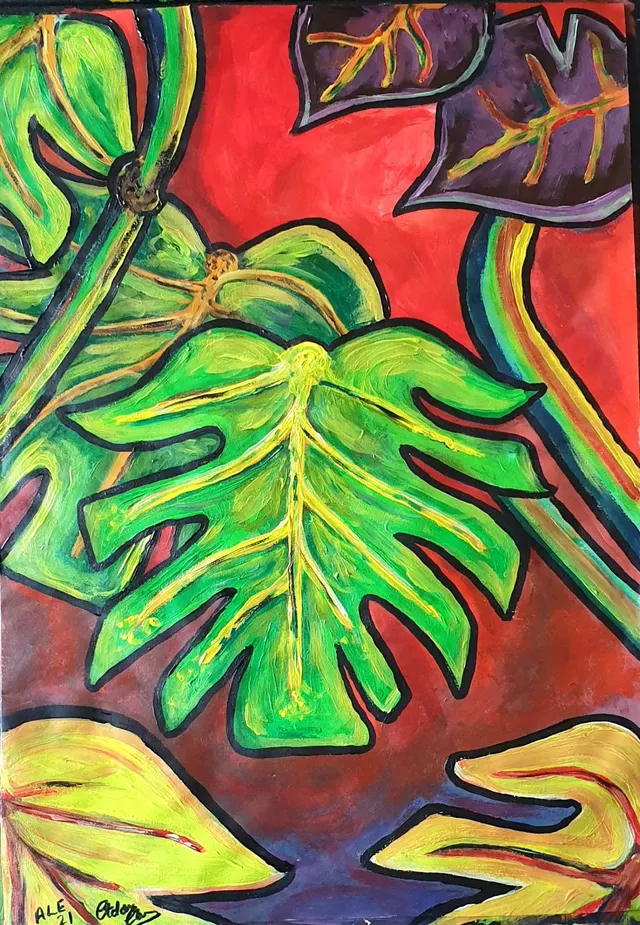 Tropicana Flora & A Fauvism Impression and Colour Cornucopia Original Emanuel!?