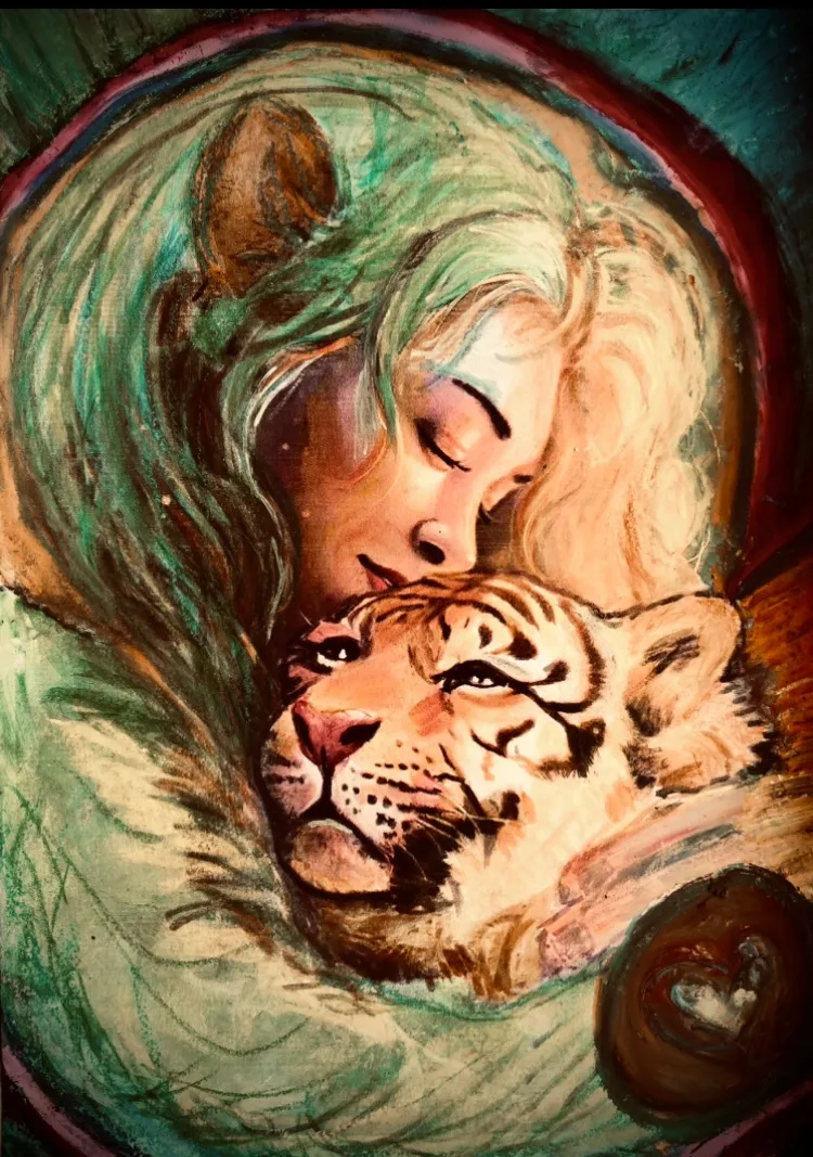 Elfwyn & Aelorin (original drawing and digital prints) — 2