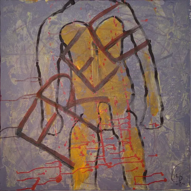 Self-Portrait in Cybernetic Turmoil