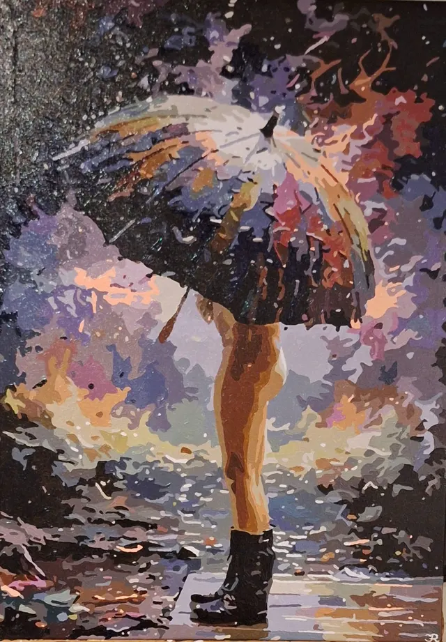 Coloured rain