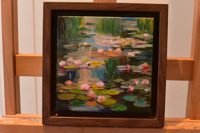 In these lilies of Eden (framed)