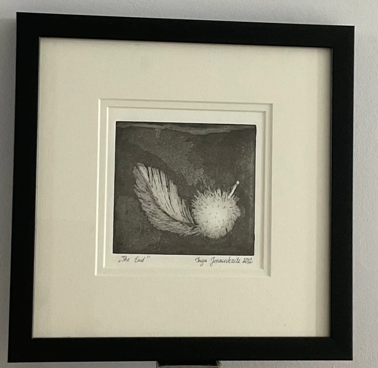 The End · 2012 · 28.5×28.5 cm