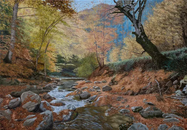 A Wooded River