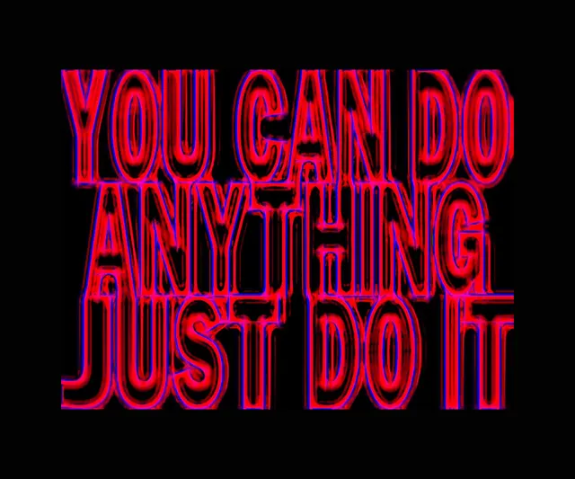 Just do it