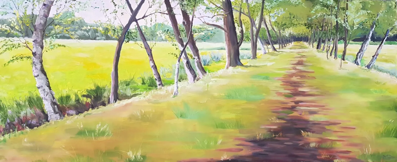 Lage Vuursche, Utrecht · 2020 · 120×50 cm