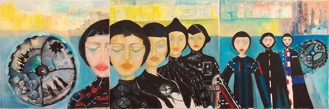Triptych of life