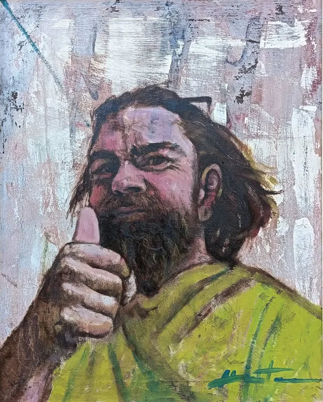 My artist friend Golyó