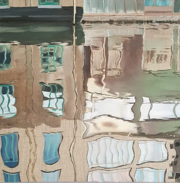 Ghent, on rough Linen