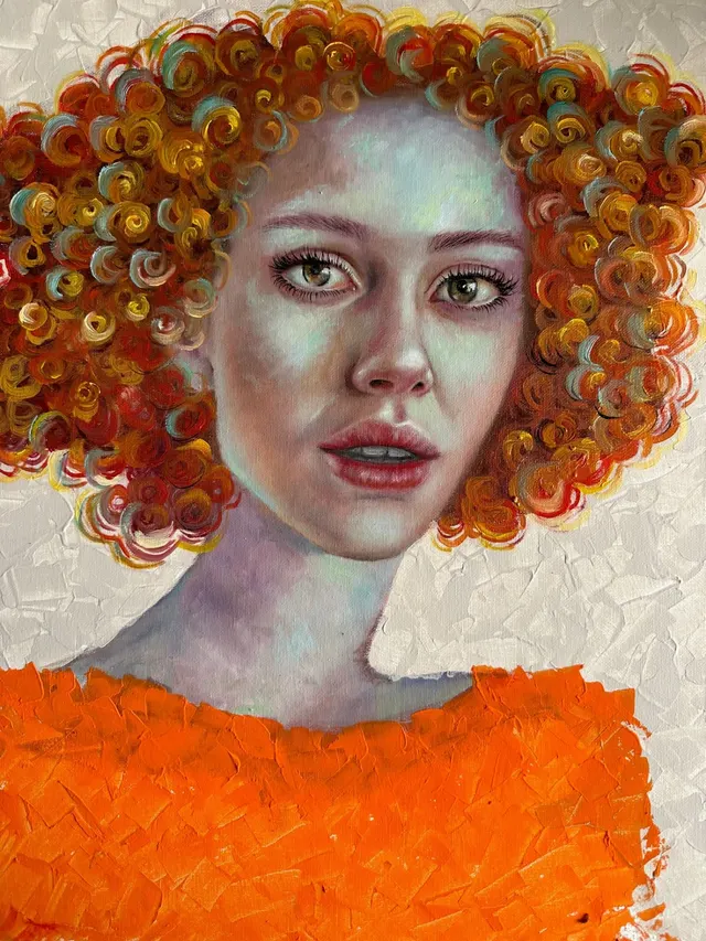 Orange girl