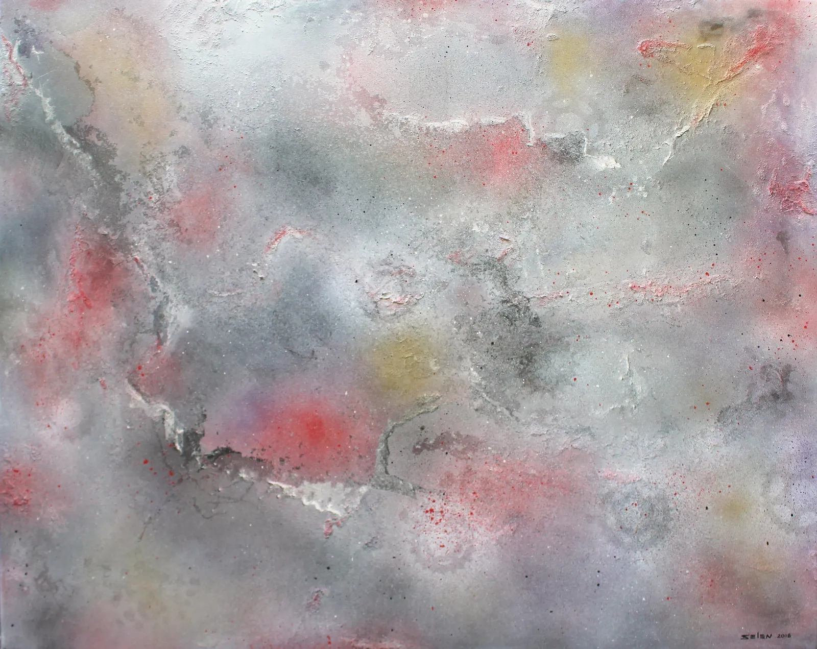 Love is all · 2018 · 100×80 cm