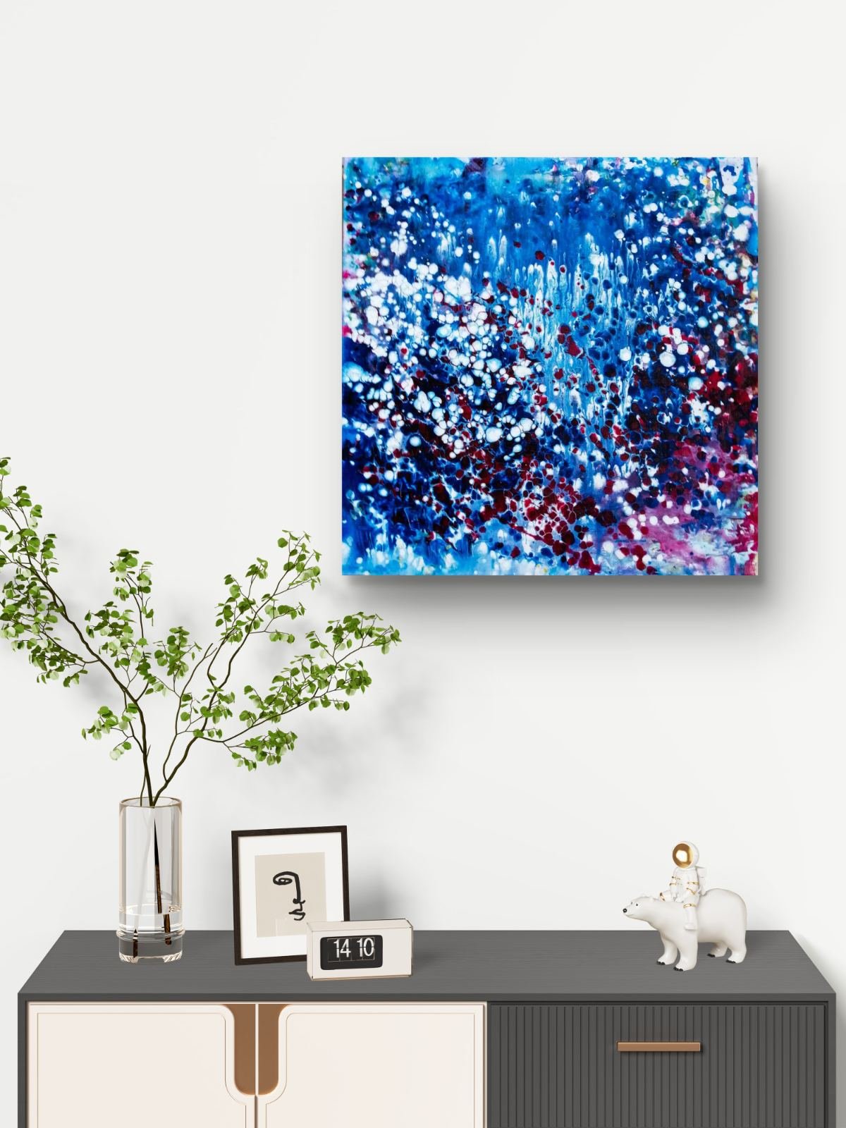 Award-Winning Blue Ocean Abstract Seascape 1