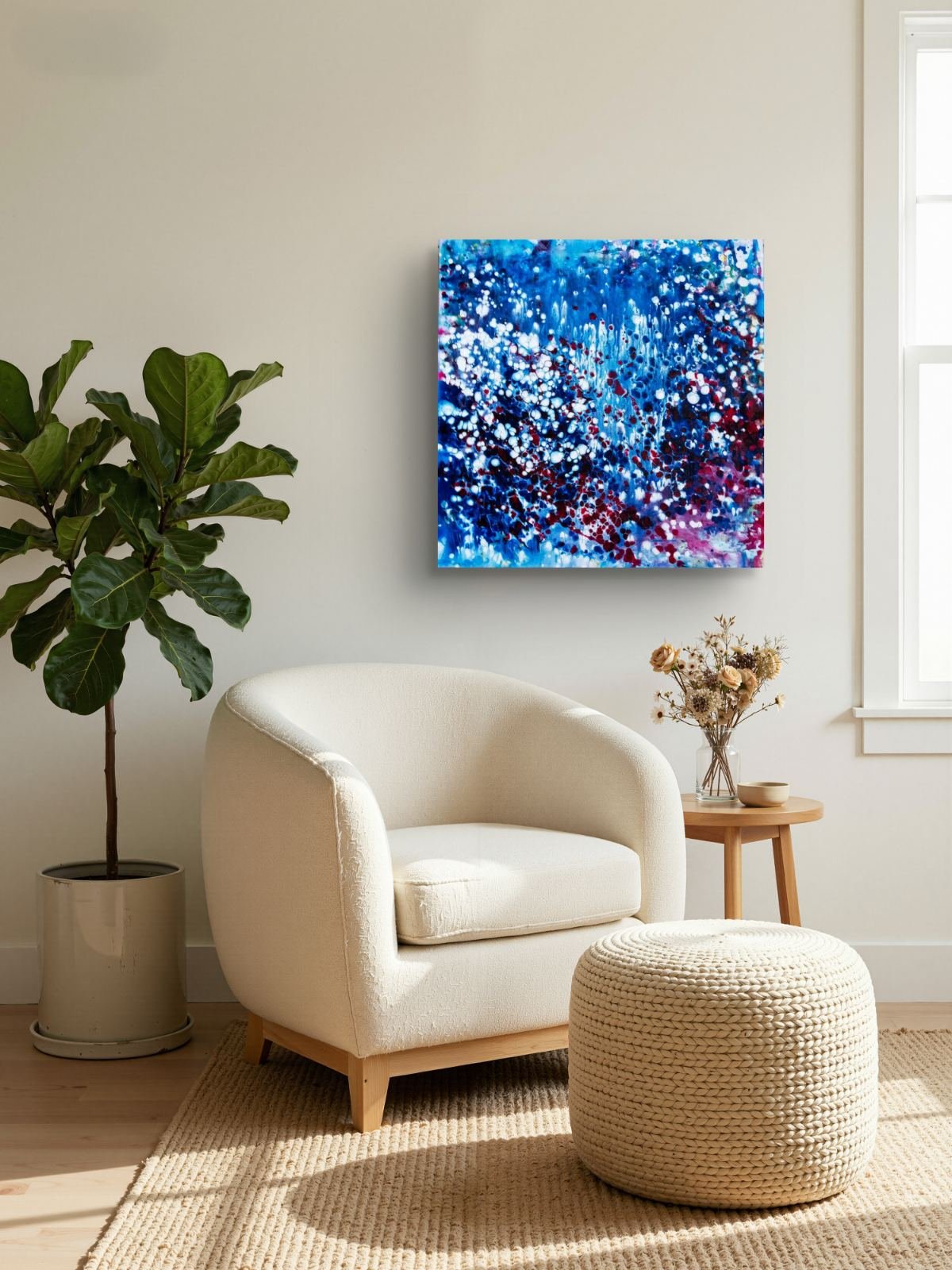 Award-Winning Blue Ocean Abstract Seascape 1